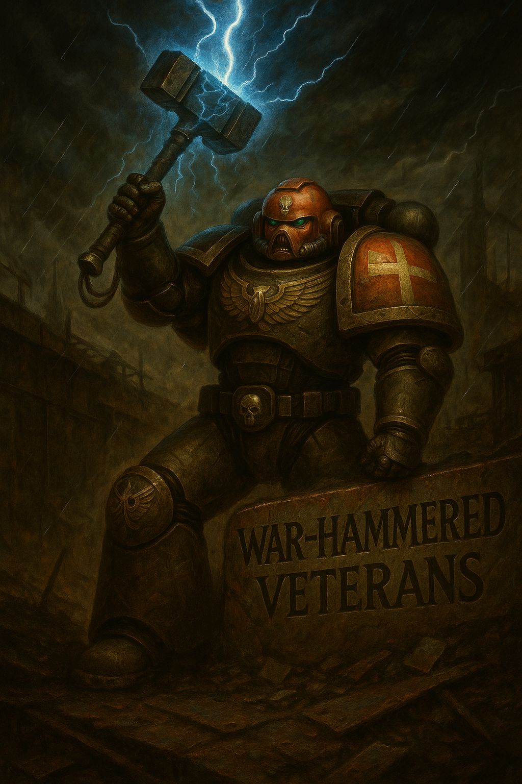 war hammered veterans cover billede
